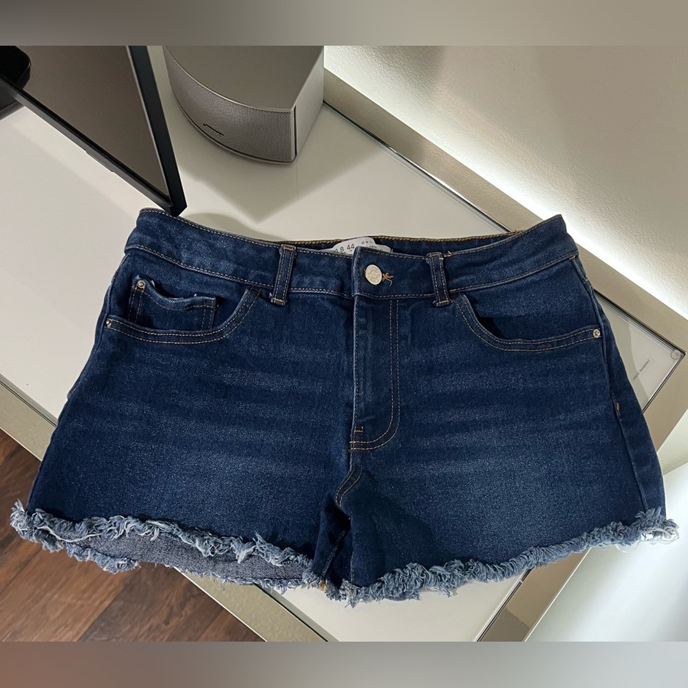Primark Dark Blue Denim Shorts